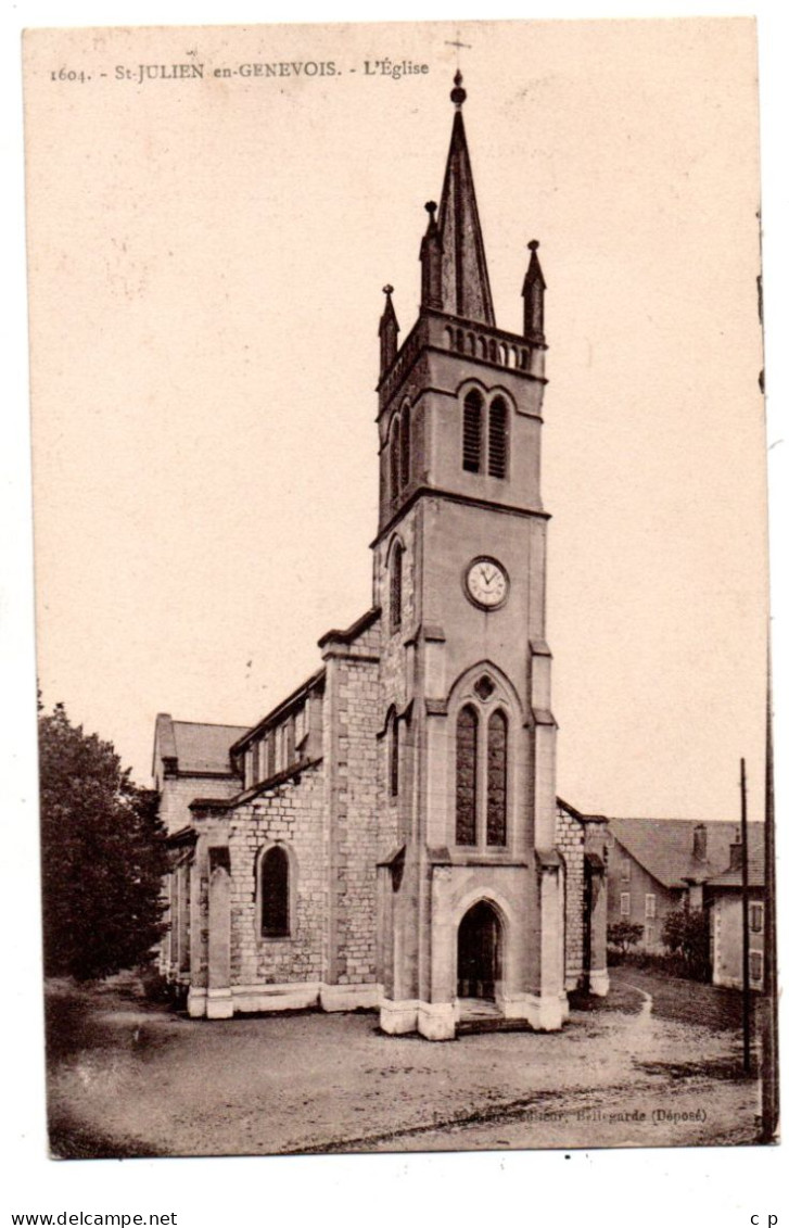 Saint Julien en Genevois - L'Eglise - CPA°J