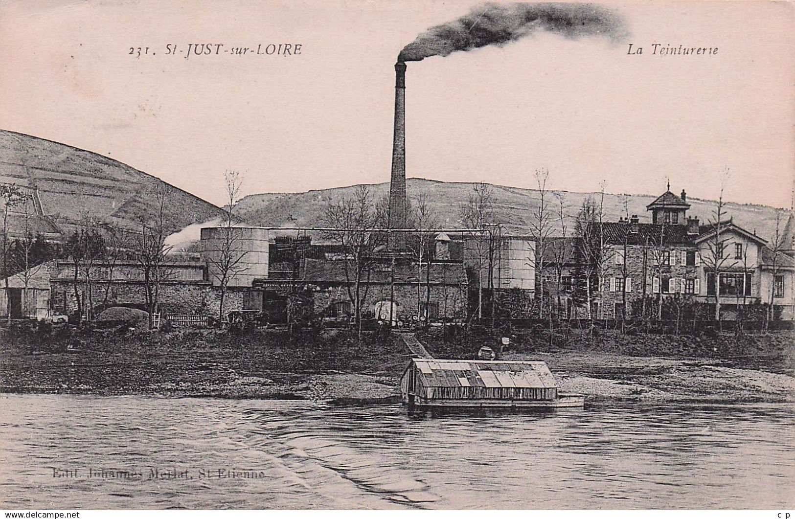 Saint Just sur Loire - Saint Just saint Rambert - La Teinturerie - CPA°Rn