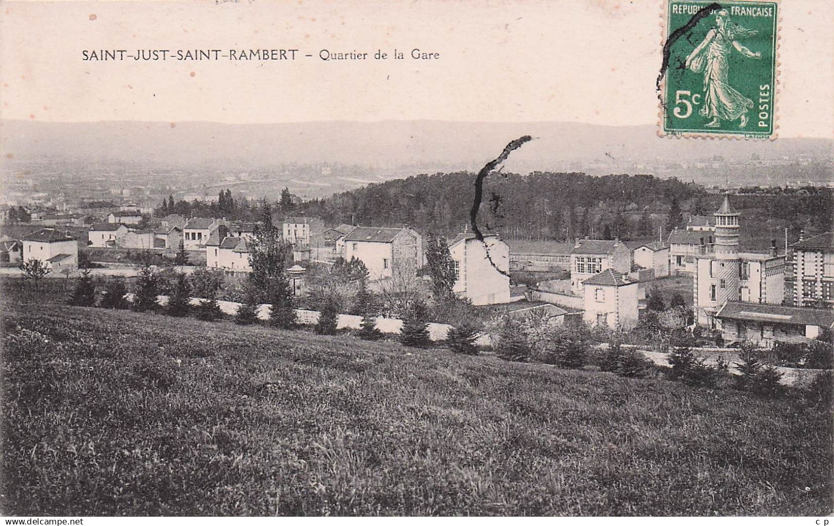 Saint Just sur Loire - Saint Just saint Rambert - Quartier Gare   - CPA°Rn