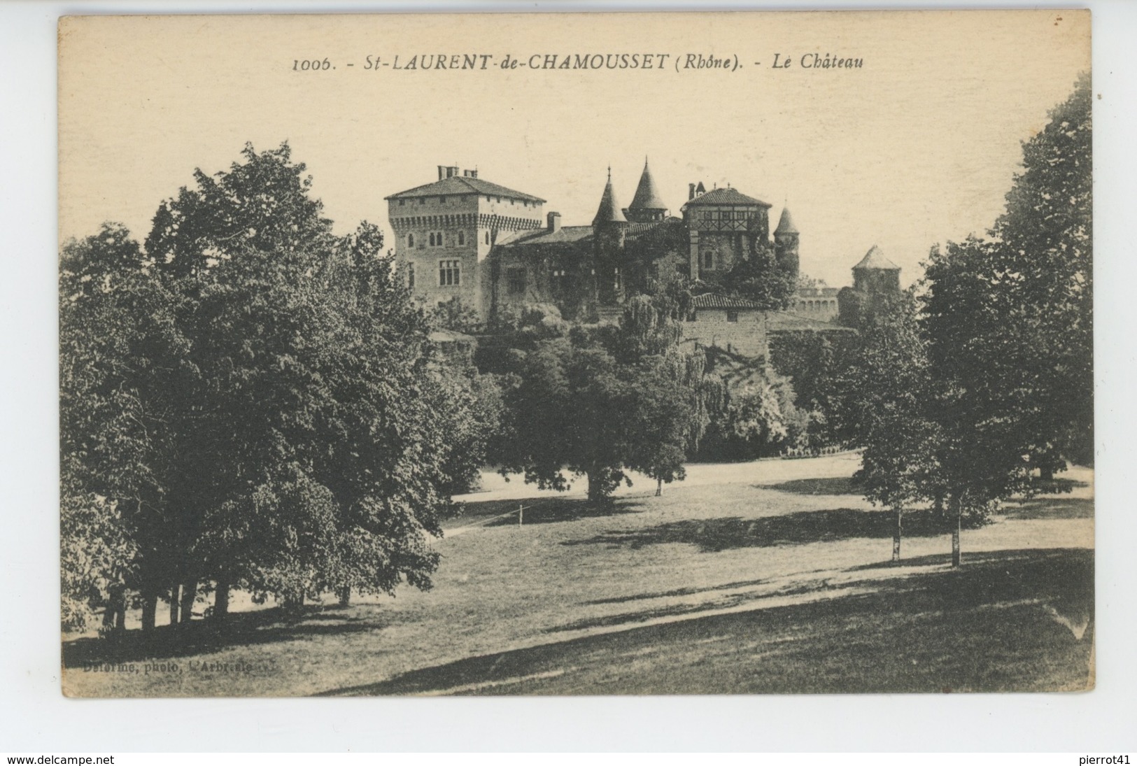 SAINT LAURENT DE CHAMOUSSET - Le Château