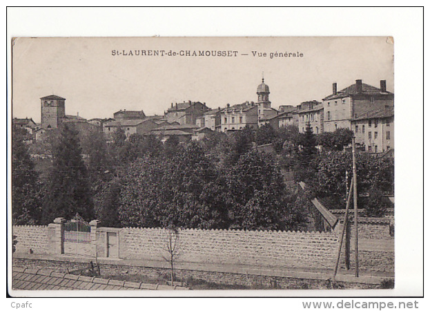 Saint Laurent de Chamousset - Vue générale