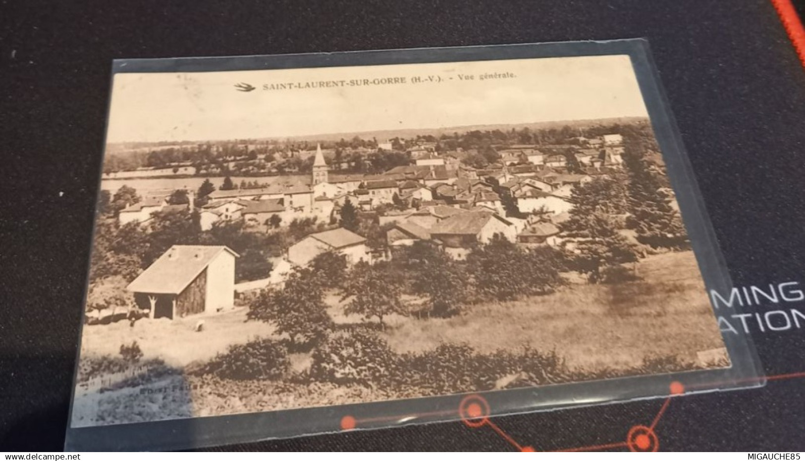 SAINT -LAURENT -SUR-GORRE  vue générale