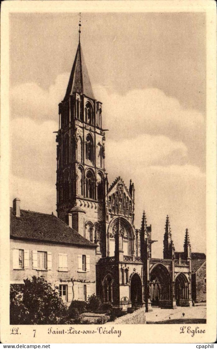 Saint Lere sous Vezelay - L'Eglise - CPA