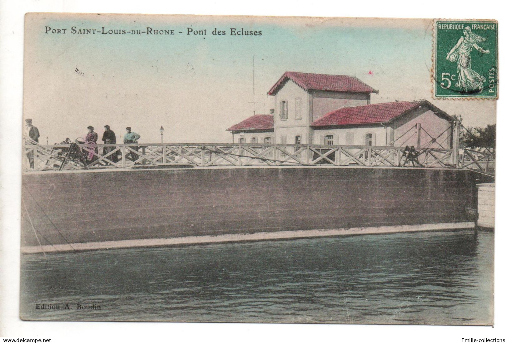 SAINT LOUIS DU RHONE (13) - PORT - PONT DES ECLUSES