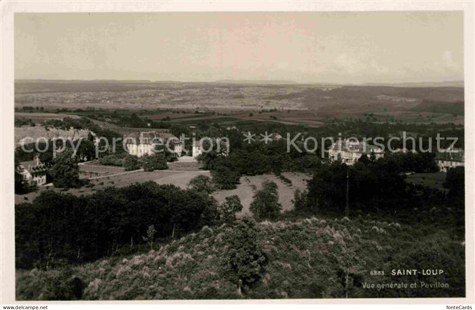 Saint Loup Pompaples Gesamtansicht