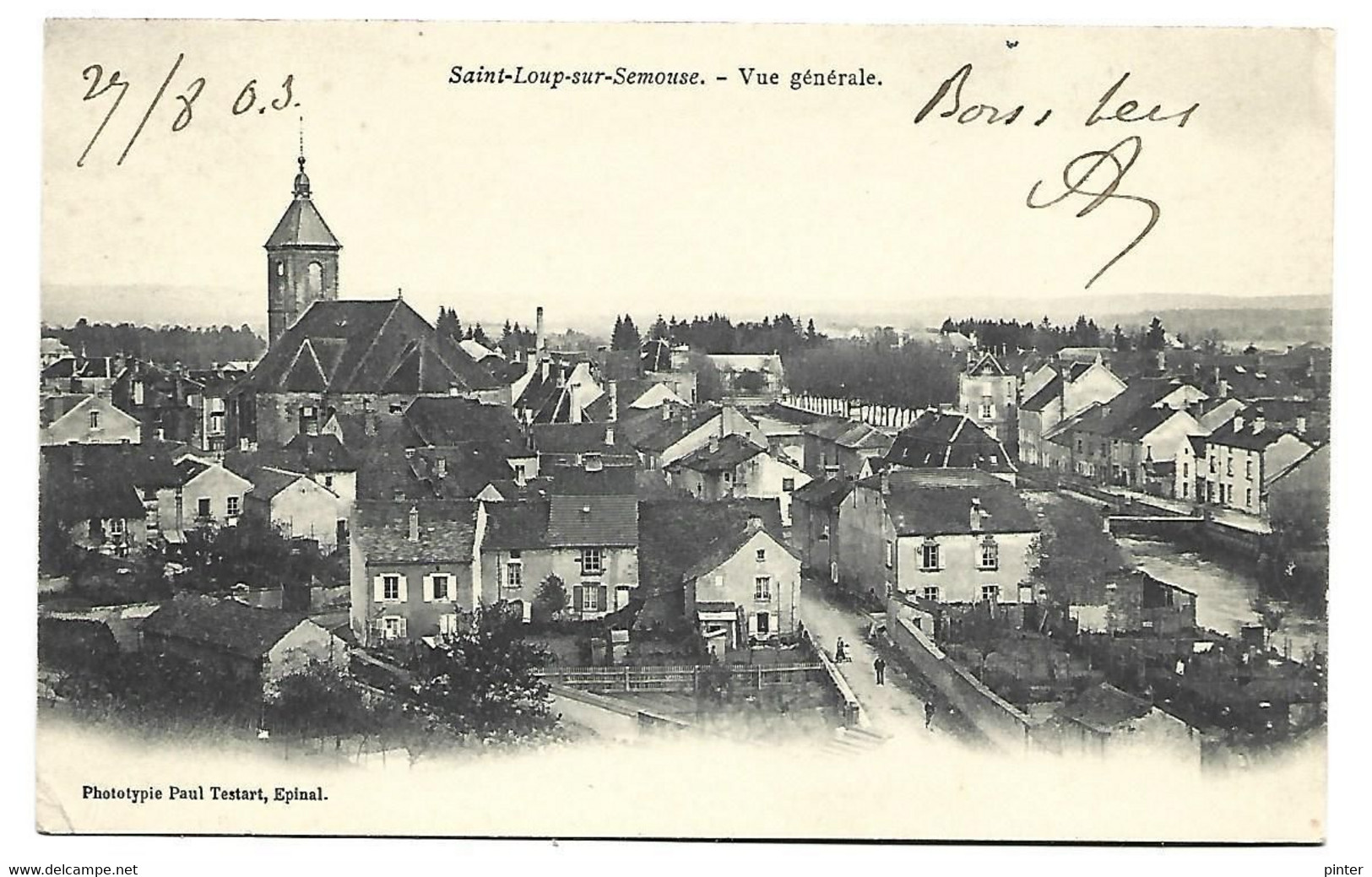 SAINT LOUP SUR SEMOUSE - Vue générale