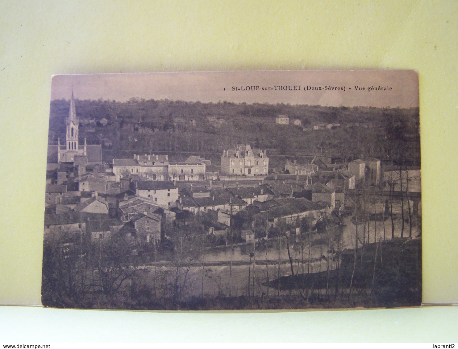 SAINT-LOUP-SUR-THOUET (DEUX-SEVRES) SAINT-LOUP-LAMAIRE. VUE GENERALE.