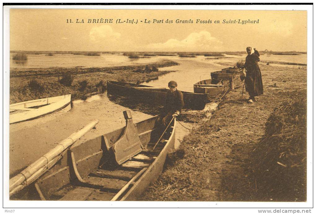 SAINT LYPHARD - La Brière - Le Port des Grands Fossés