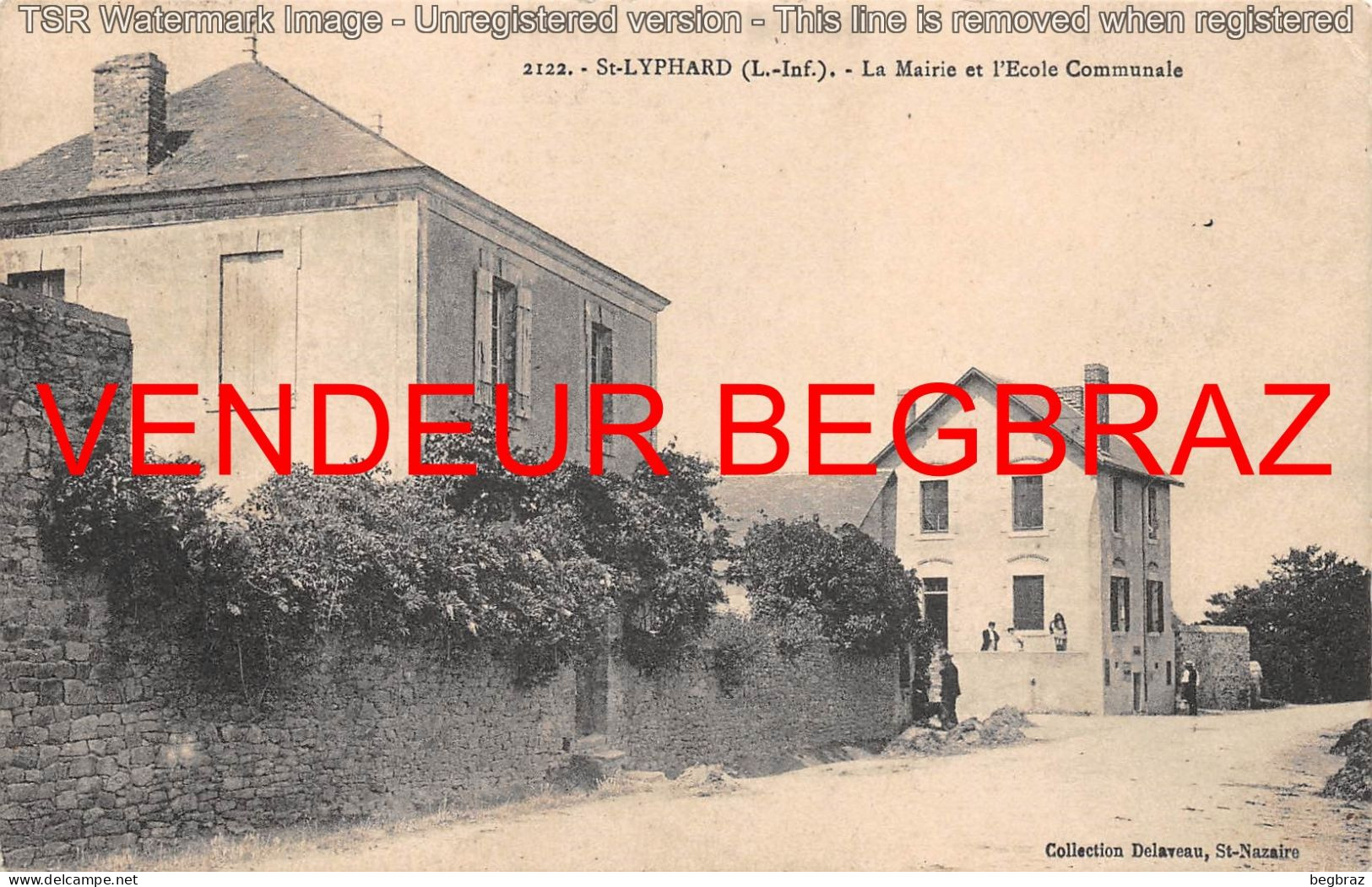 SAINT LYPHARD     MAIRIE ET ECOLE