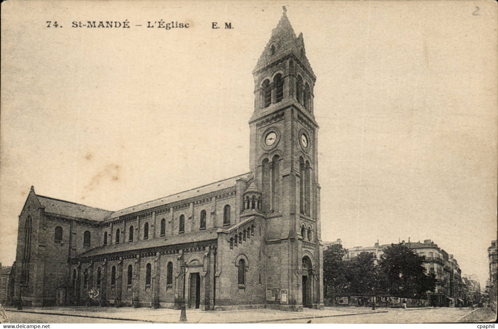 Saint Mande CPA L'eglise