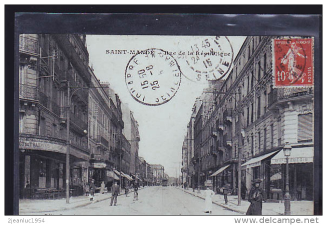 SAINT MANDE  REPUBLIQUE