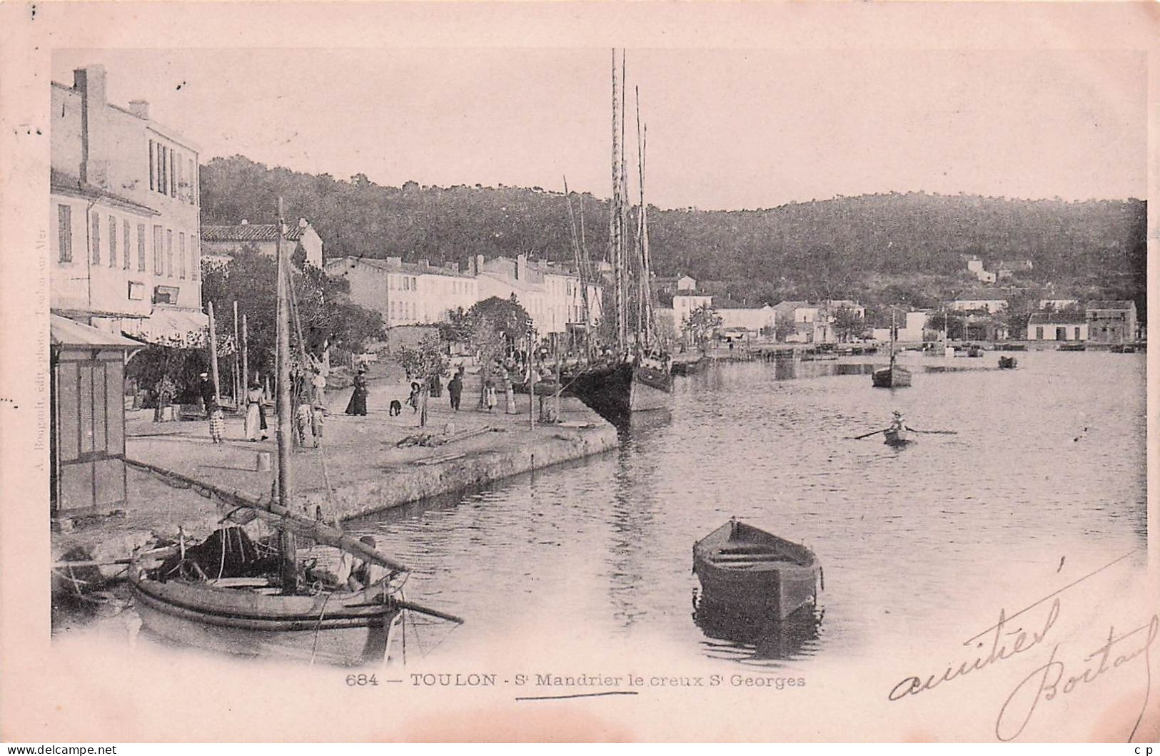 Saint Mandrier sur Mer - Creux Saint georges - Le Port - CPA °J