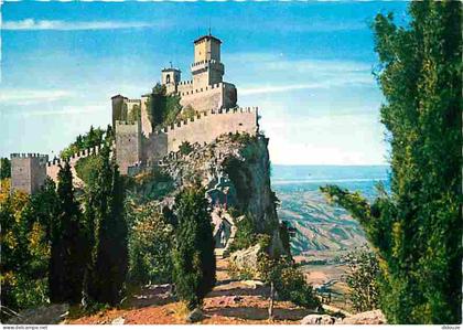 Carte Postale - Saint Marin - La Première Tour - CPM - Voir Scans Recto-Verso - Poscard - Carta Postal -  Postkarte