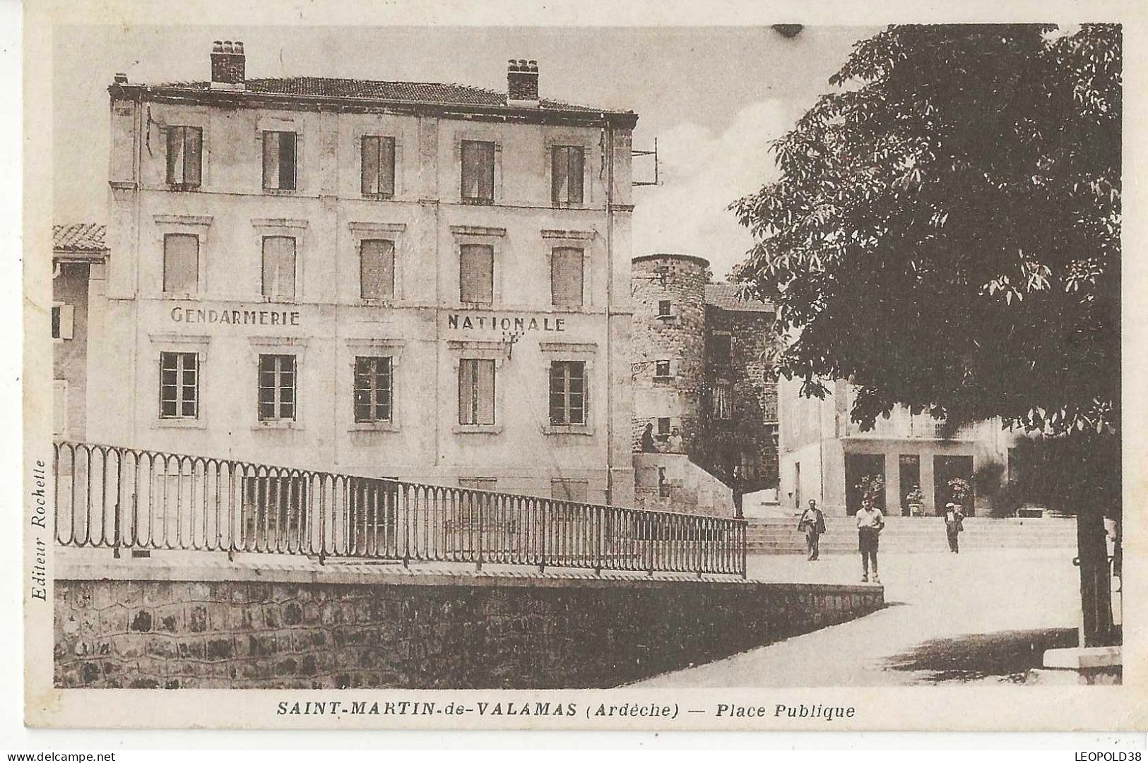 Saint Martin de Valamas Place Publique