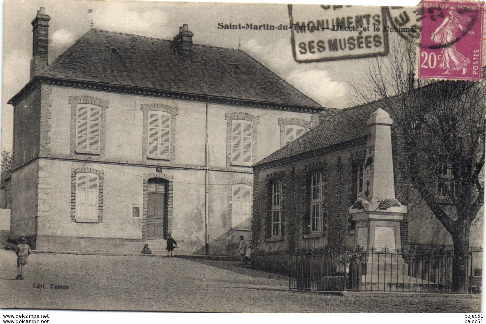 Saint Martin du Tertre - l'école