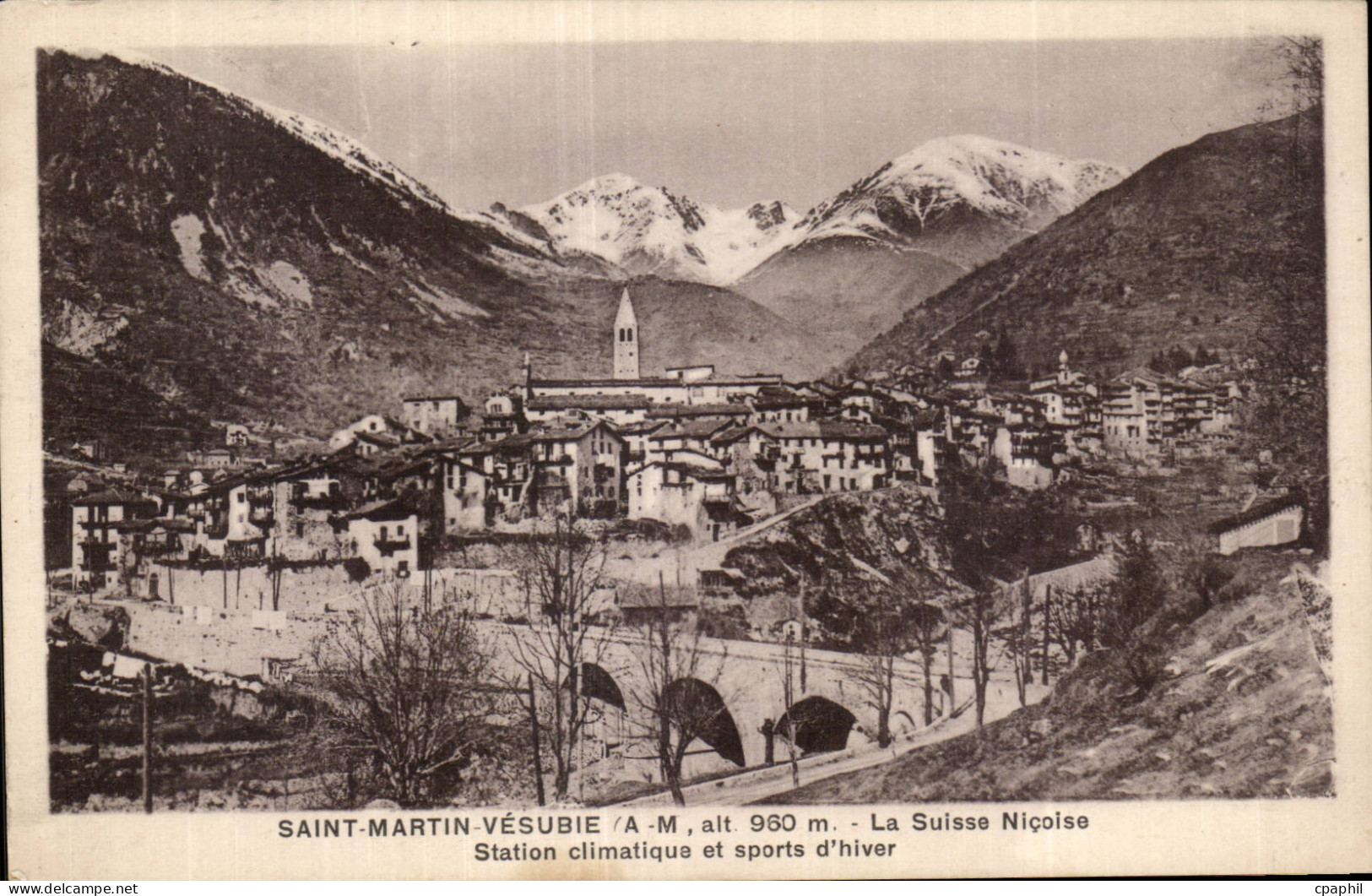 Saint Martin Vesubie - La Suisse Nicoise - CPA