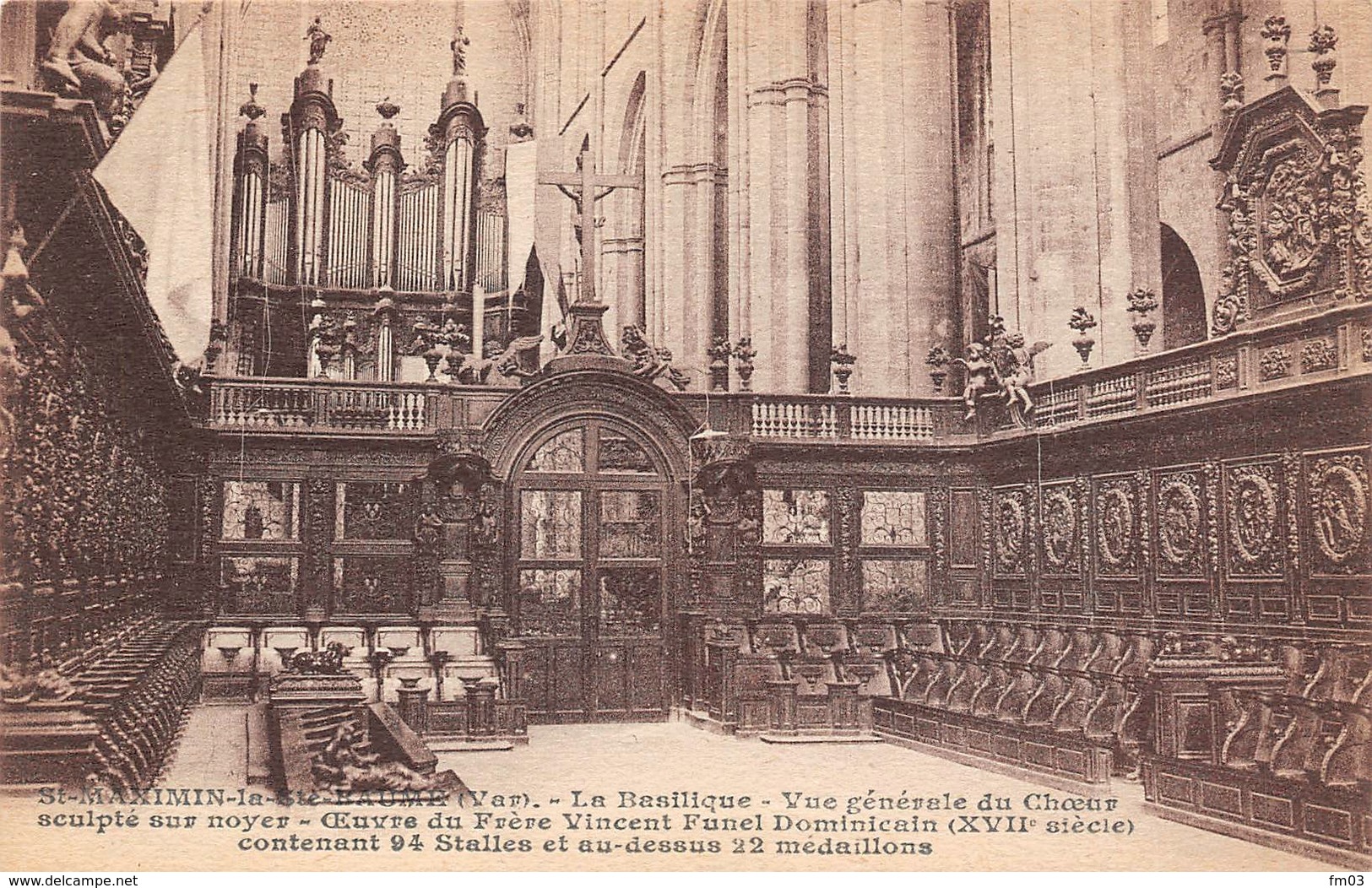 Saint Maximin la Sainte Baume orgues orgue