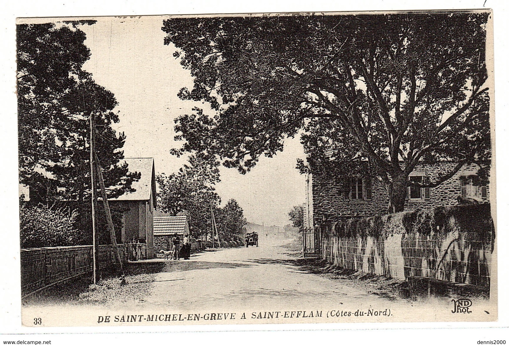 SAINT-MICHEL-EN-GREVE (22) - De Saint-Michel-en-Greve à Saint-Efflam - Ed. ND Phot. - 33