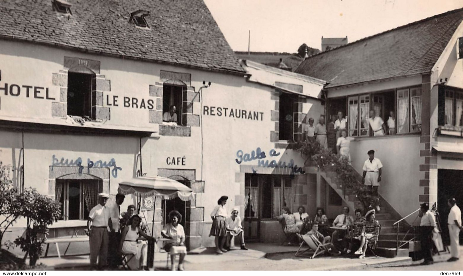 SAINT-MICHEL-en-GREVE - Hôtel le Bras - Café-Restaurant