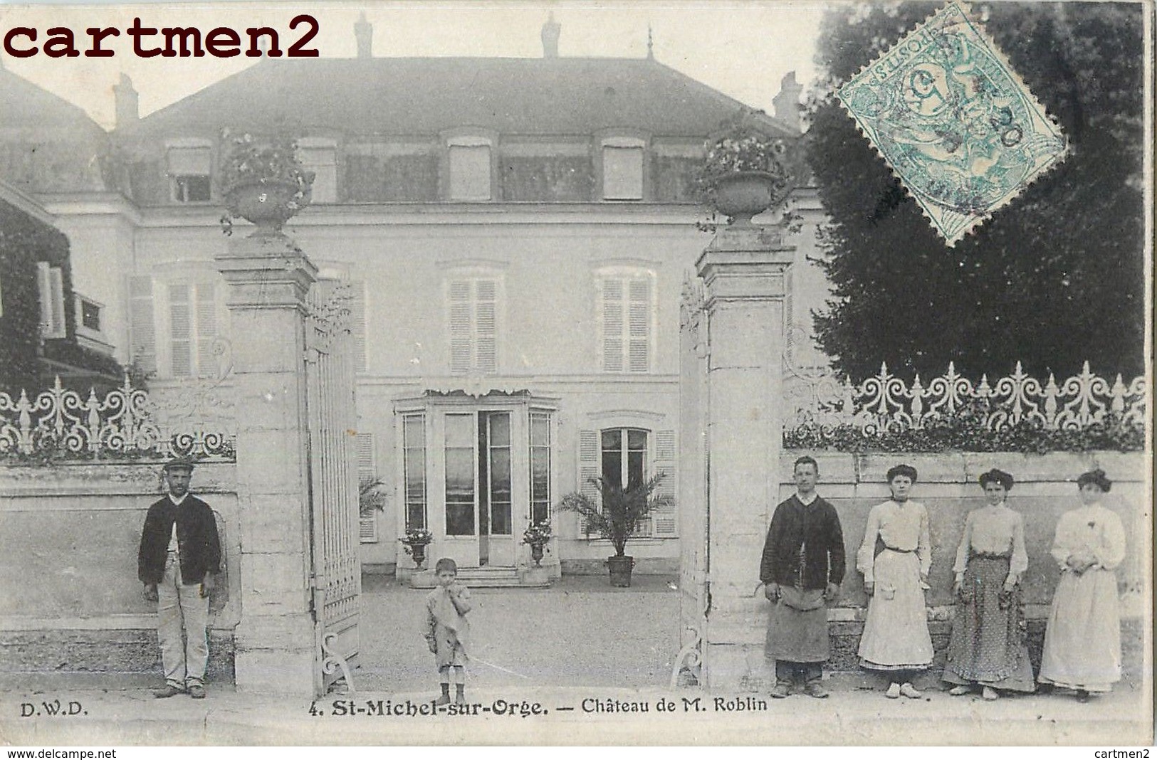 SAINT-MICHEL-SUR-ORGE CHATEAU DE M. ROBLIN 91