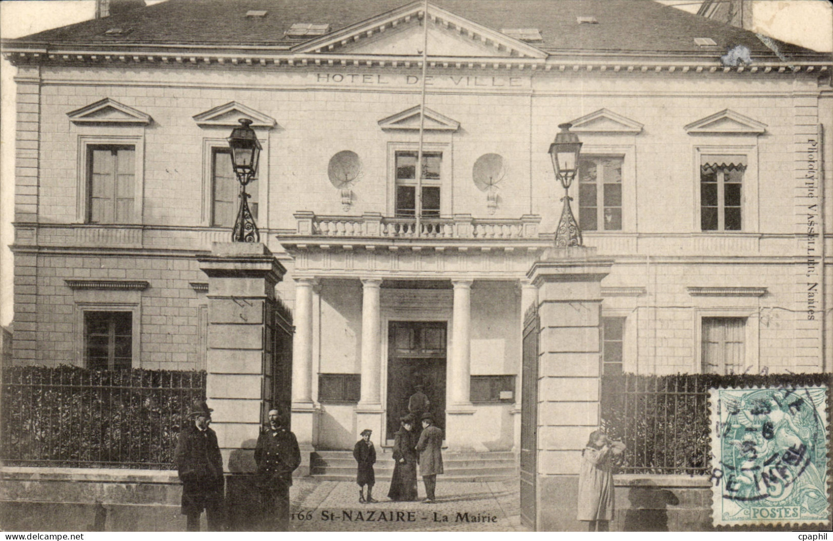 Saint Nazaire - La Mairie - CPA
