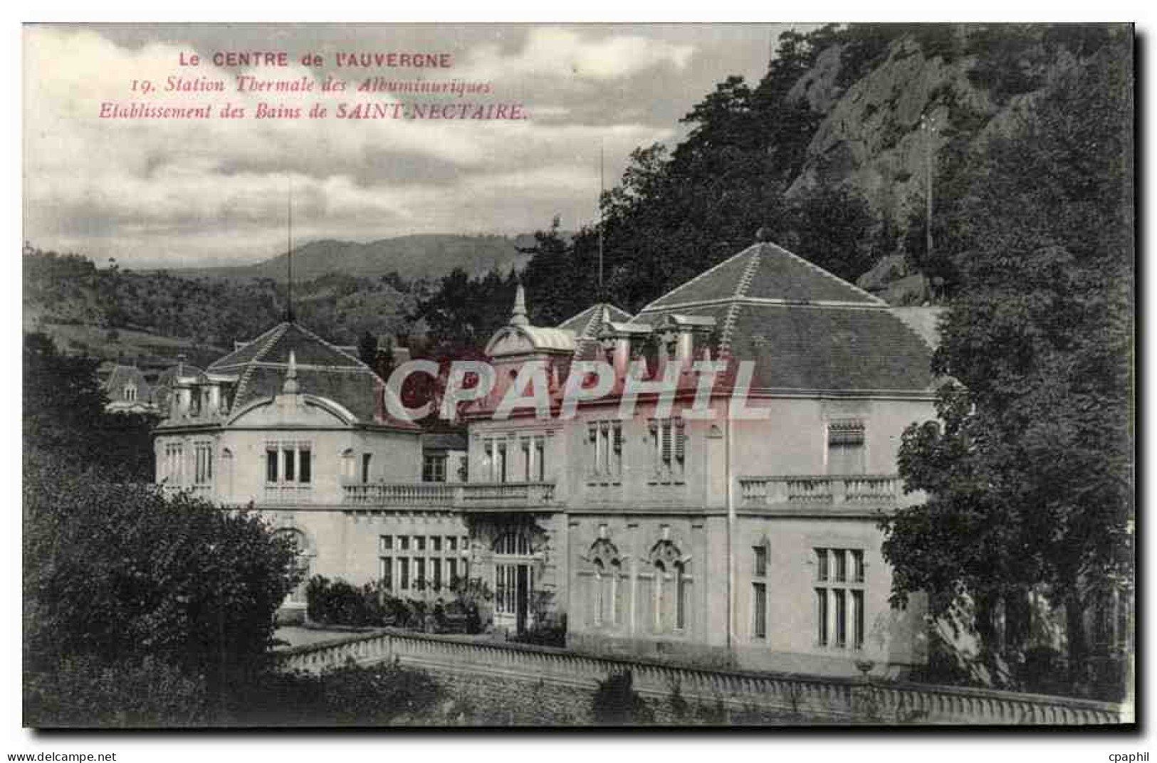 Saint Nectaire - Etablissement des Bains CPA