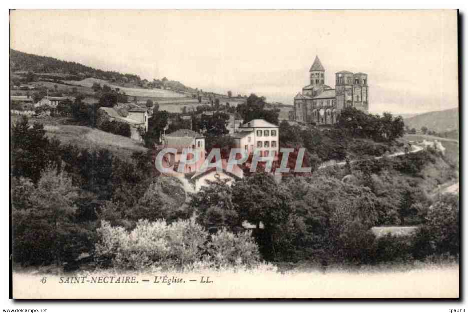 Saint Nectaire - L'Eglise CPA