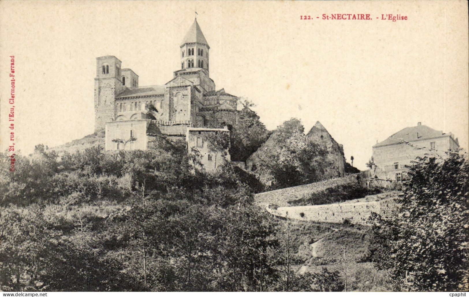 Saint Nectaire - L'Eglise CPA