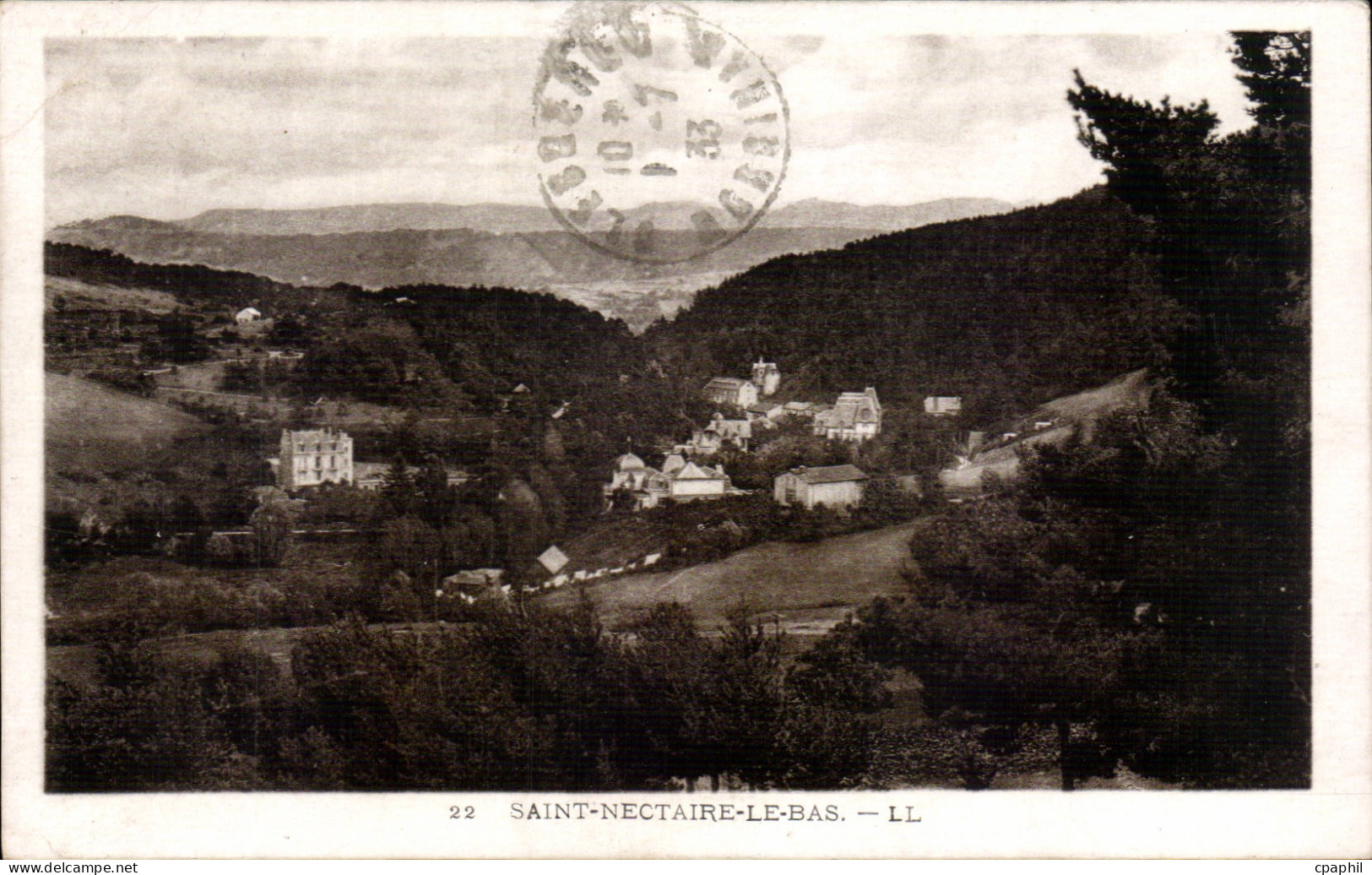 Saint Nectaire le Bas - CPA