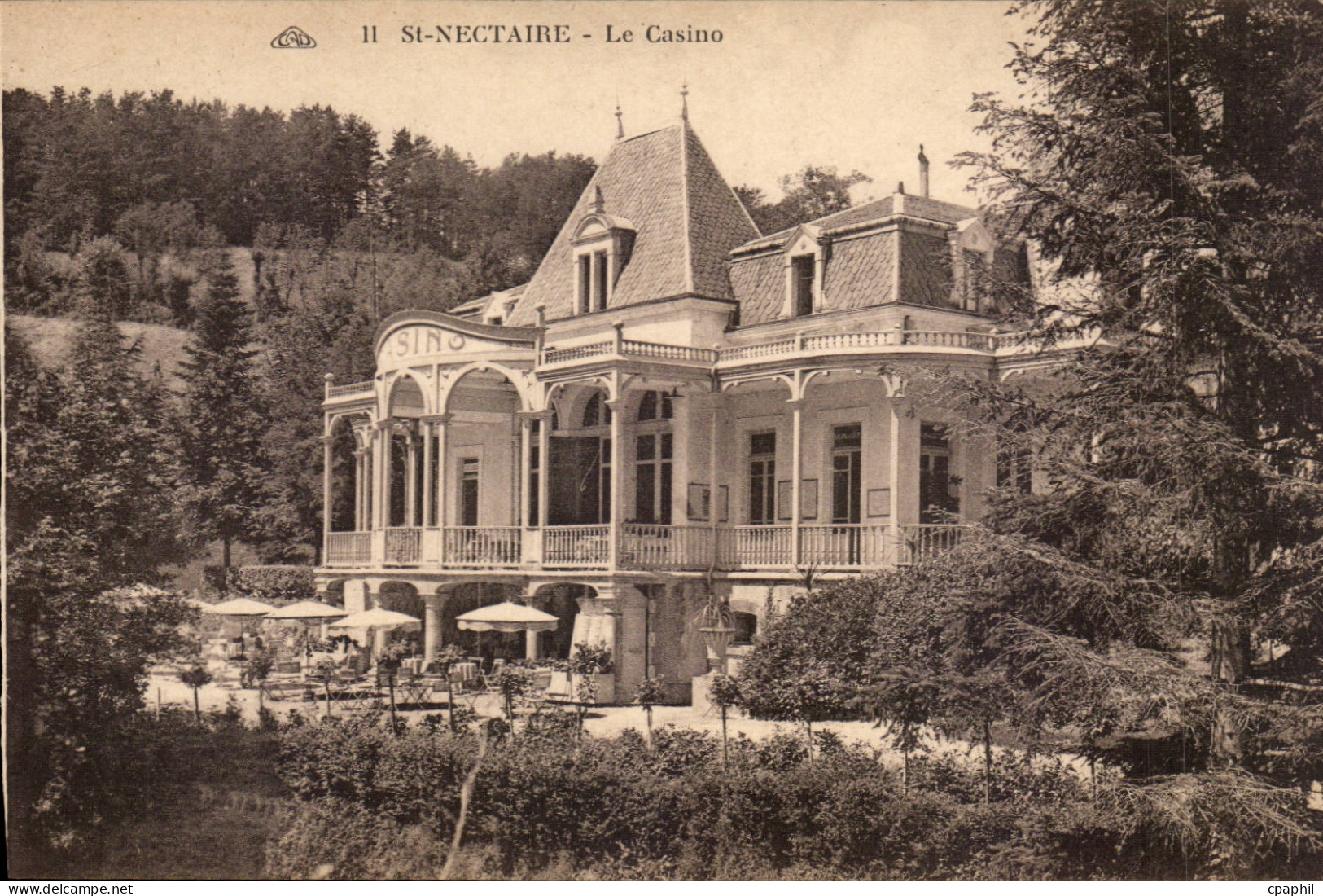 Saint Nectaire - Le Casino - CPA