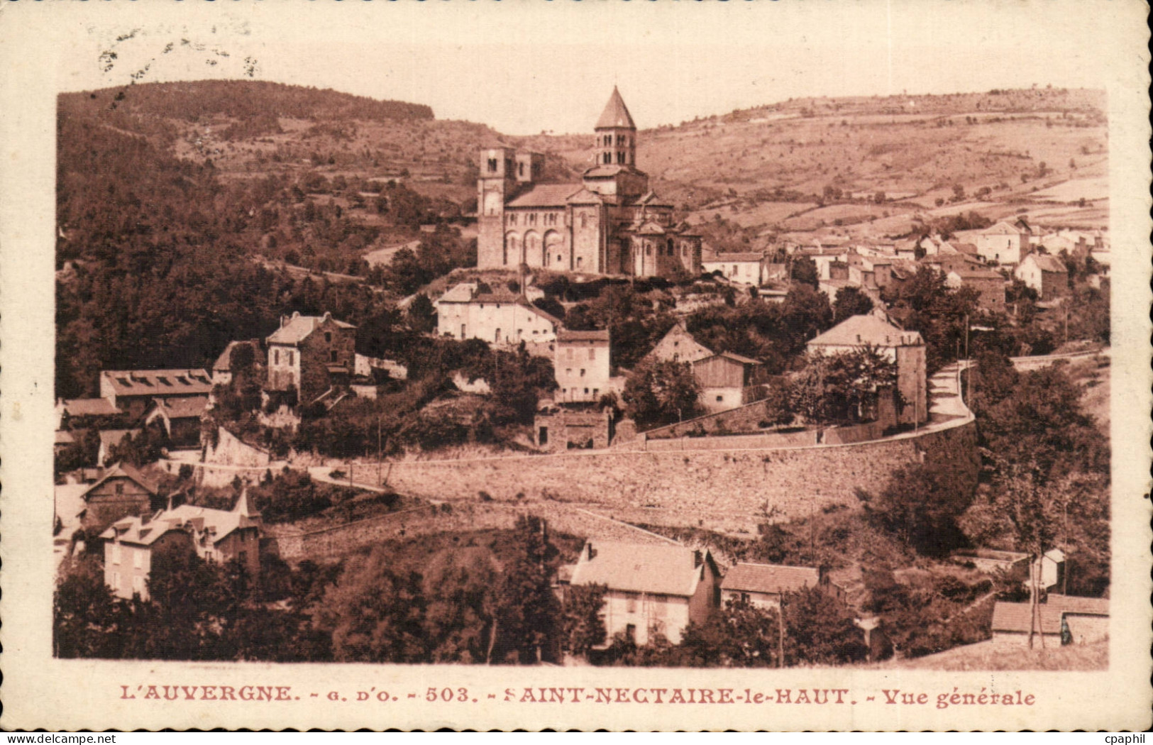 Saint Nectaire - Vue Generale - CPA