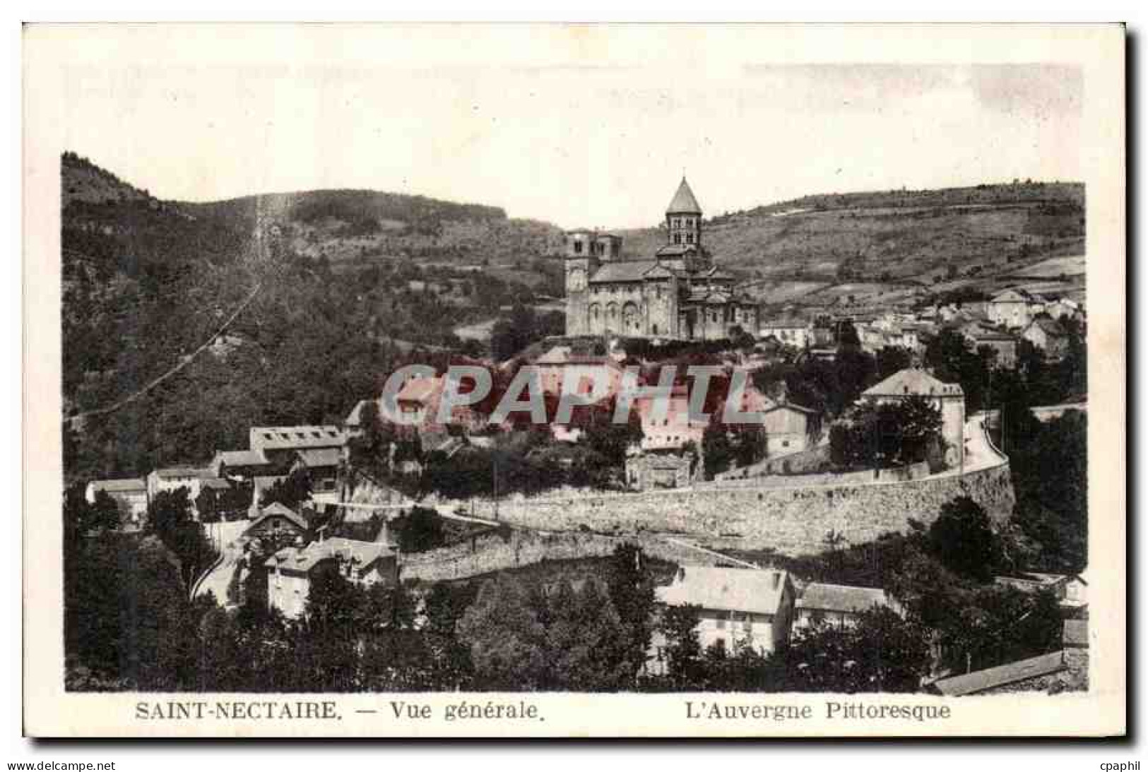 Saint Nectaire - Vue Generale - CPA