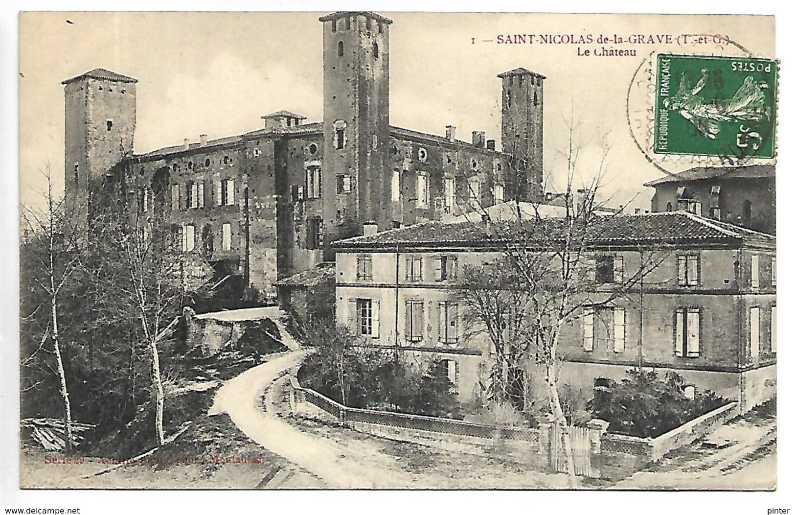 SAINT NICOLAS DE LA GRAVE - Le Chateau