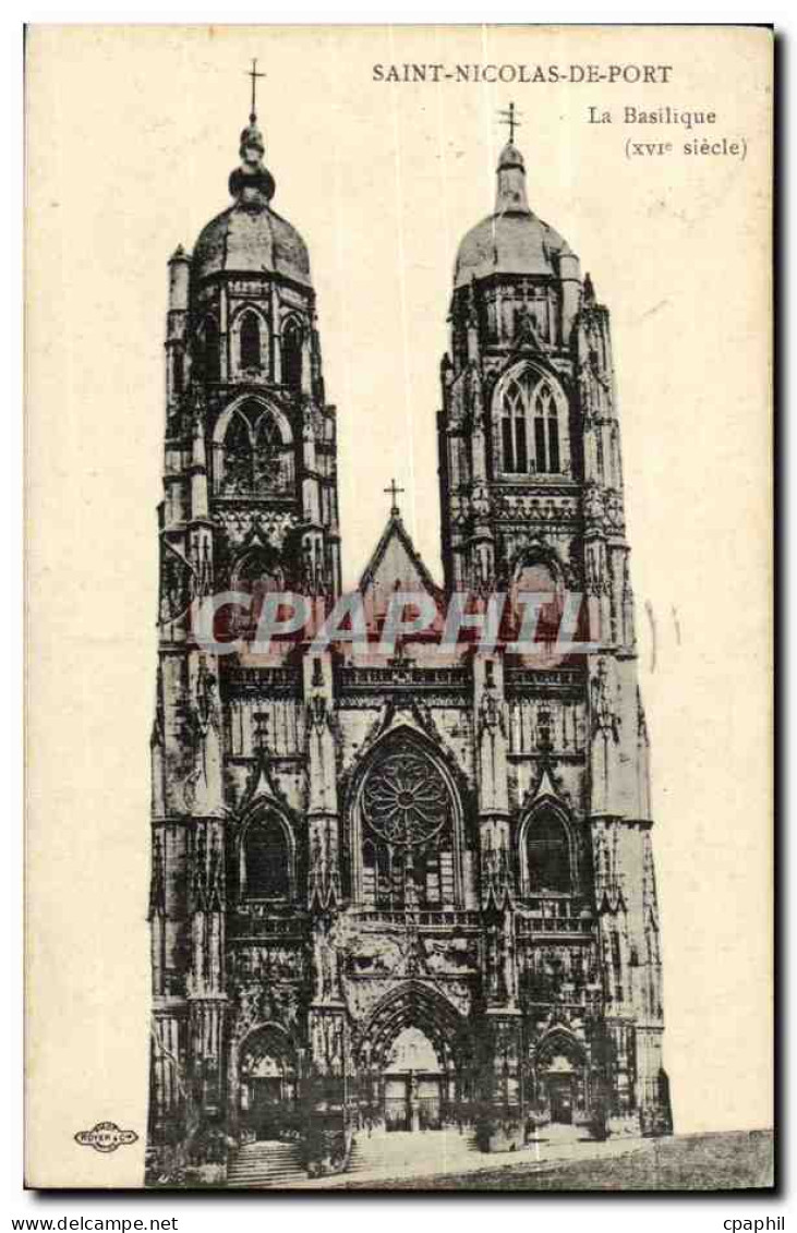 Saint Nicolas du Port CPA La basilique