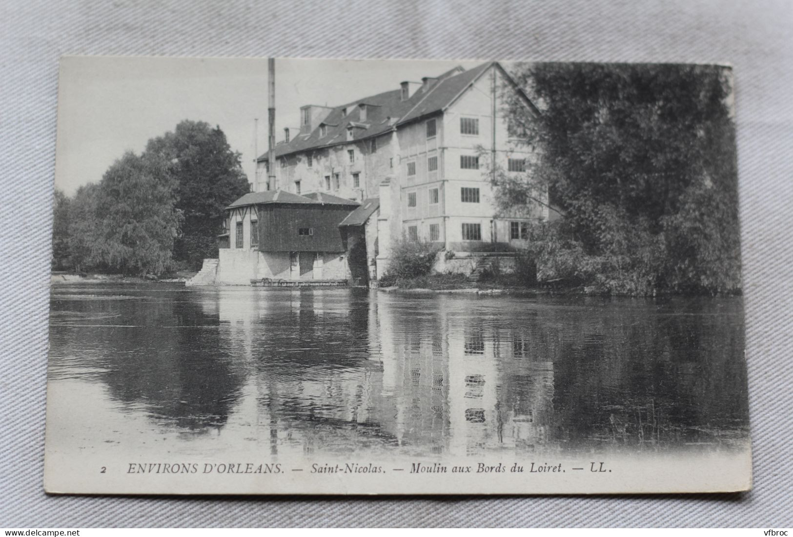 Saint Nicolas, moulin aux bords du Loiret, Orléans, Loiret 45