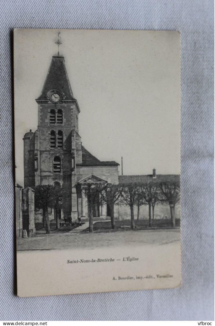 Saint Nom la Bretèche, l'église, Yvelines 78