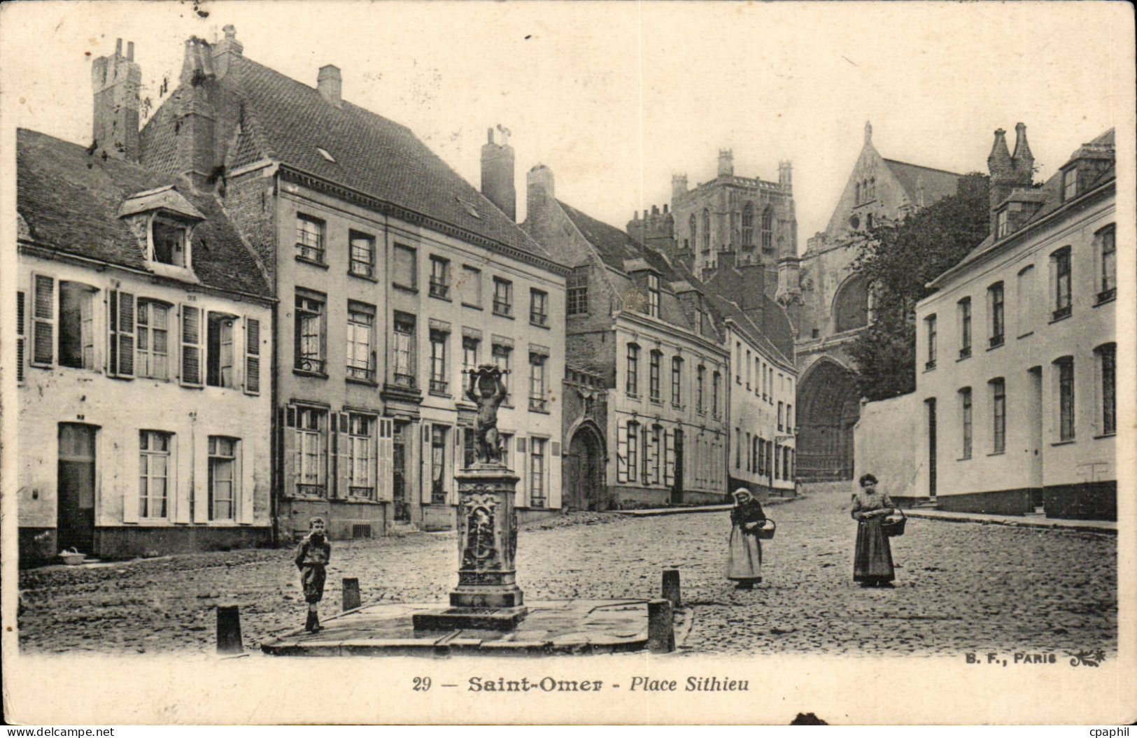 Saint Omer - Place Sithieu CPA