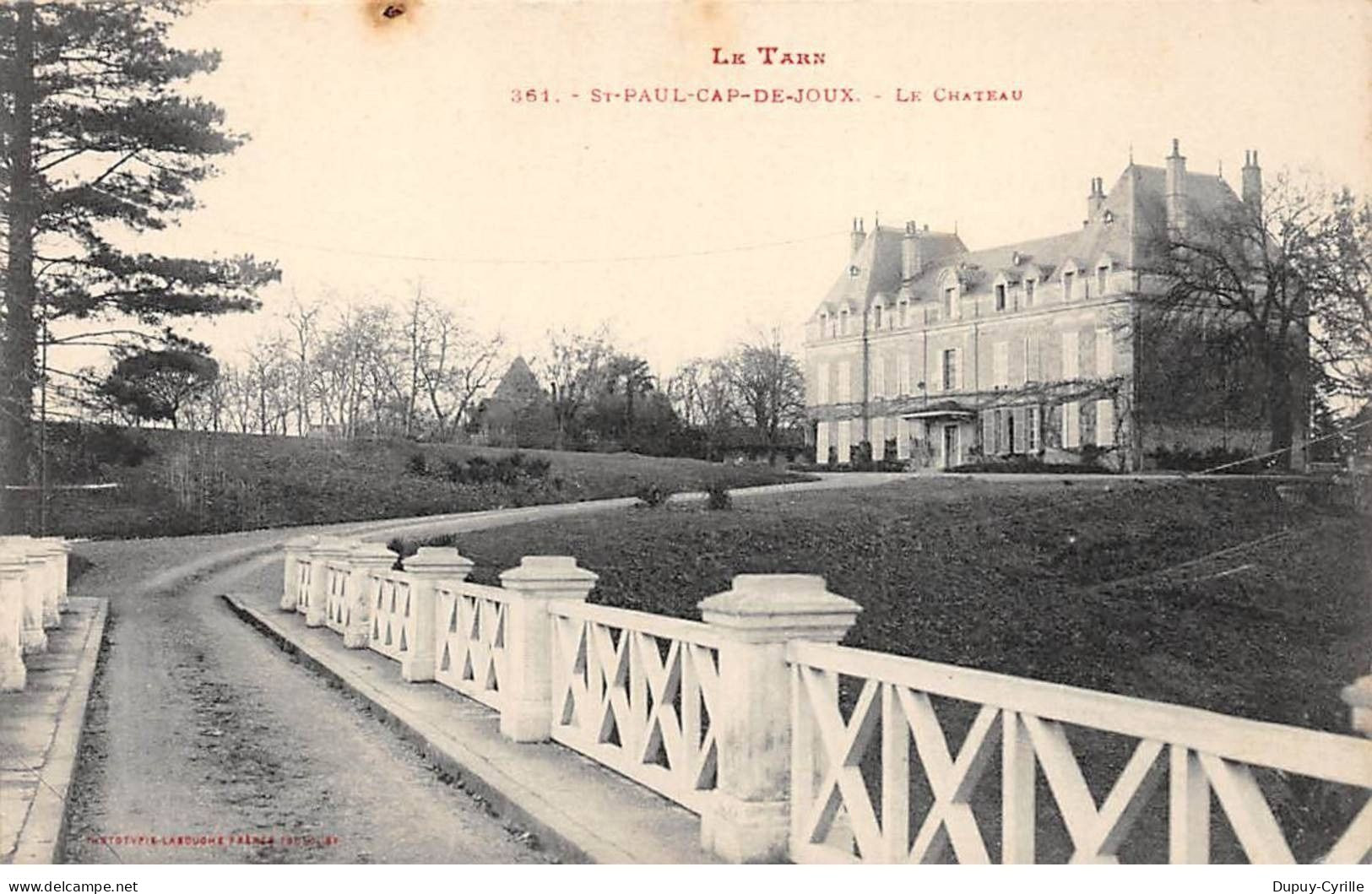SAINT PAUL CAP DE JOUX - Le Chateau - très bon état