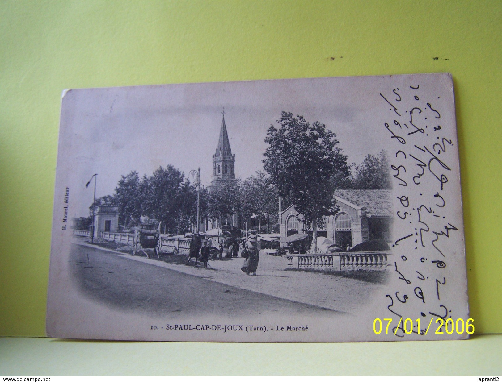 SAINT-PAUL-CAP-DE-JOUX (TARN) LE MARCHE.