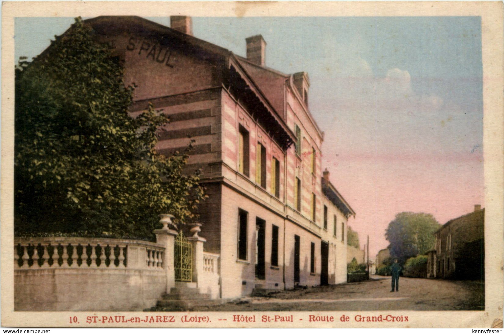 Saint-Paul-en Jarez, Hotel st-Paul, Route de Grand-Croix
