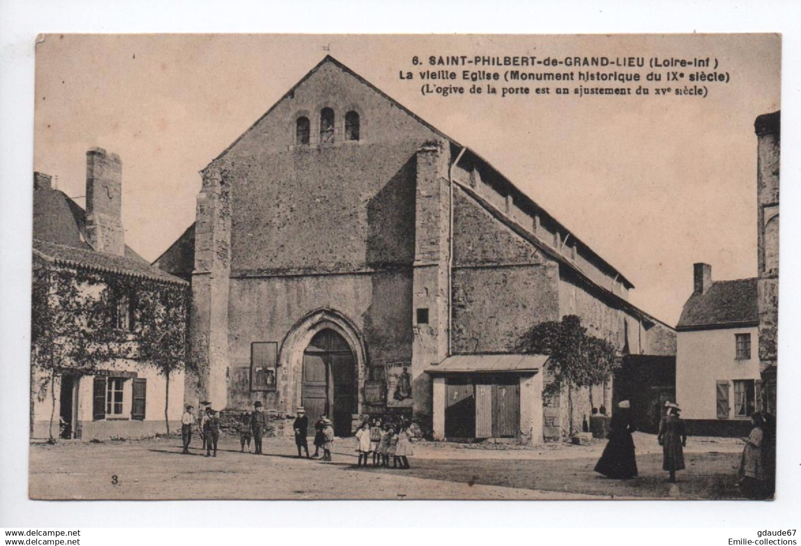 SAINT PHILBERT DE GRAND LIEU (44) - LA VEILLE EGLISE