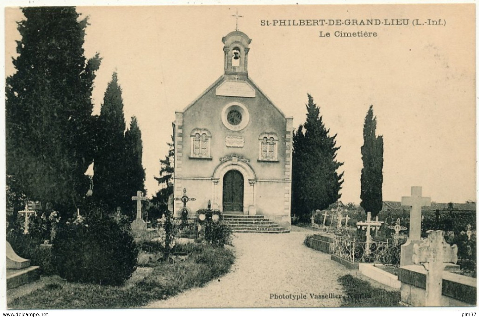 SAINT PHILBERT DE GRAND LIEU - Le Cimetière