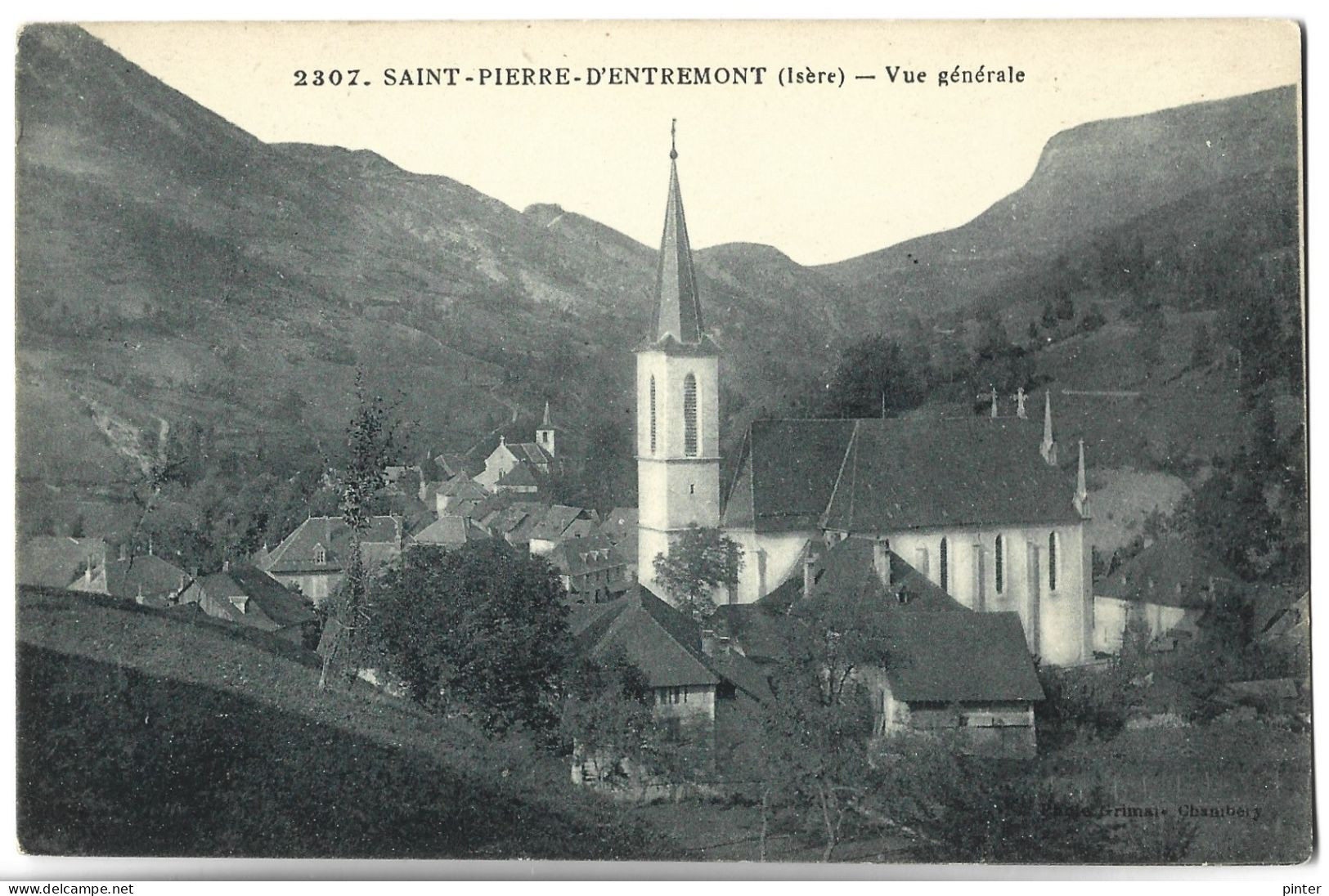 SAINT PIERRE D'ENTREMONT - Vue générale
