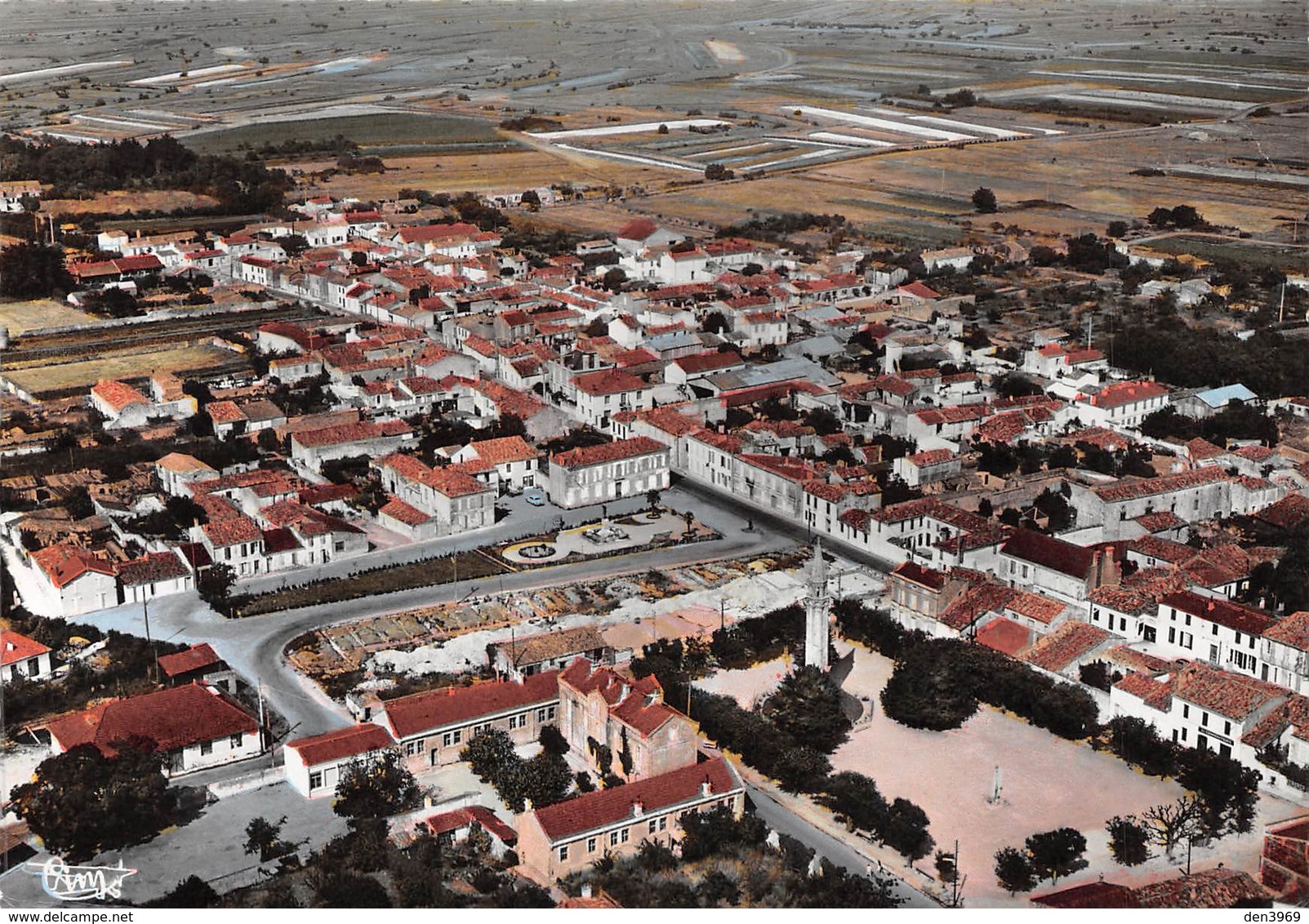 SAINT-PIERRE d'OLERON - Vue aérienne