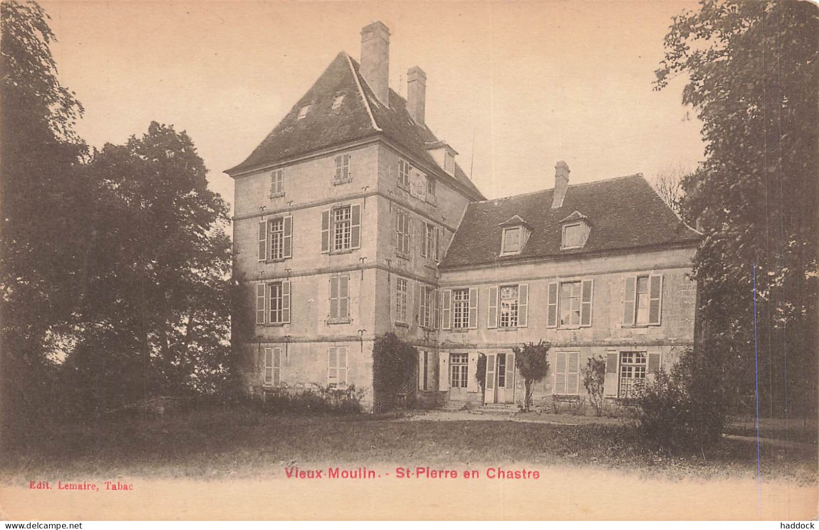 SAINT PIERRE EN CHASTRE : VIEUX MOULIN