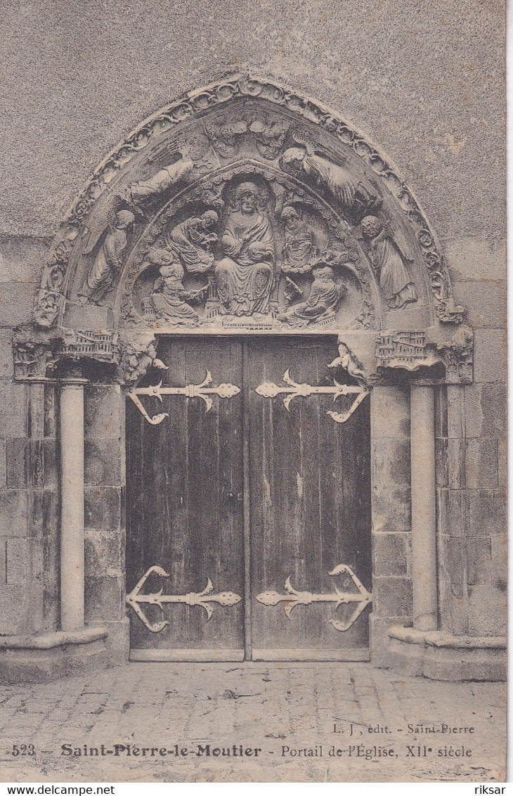 SAINT PIERRE LE MOUTIER