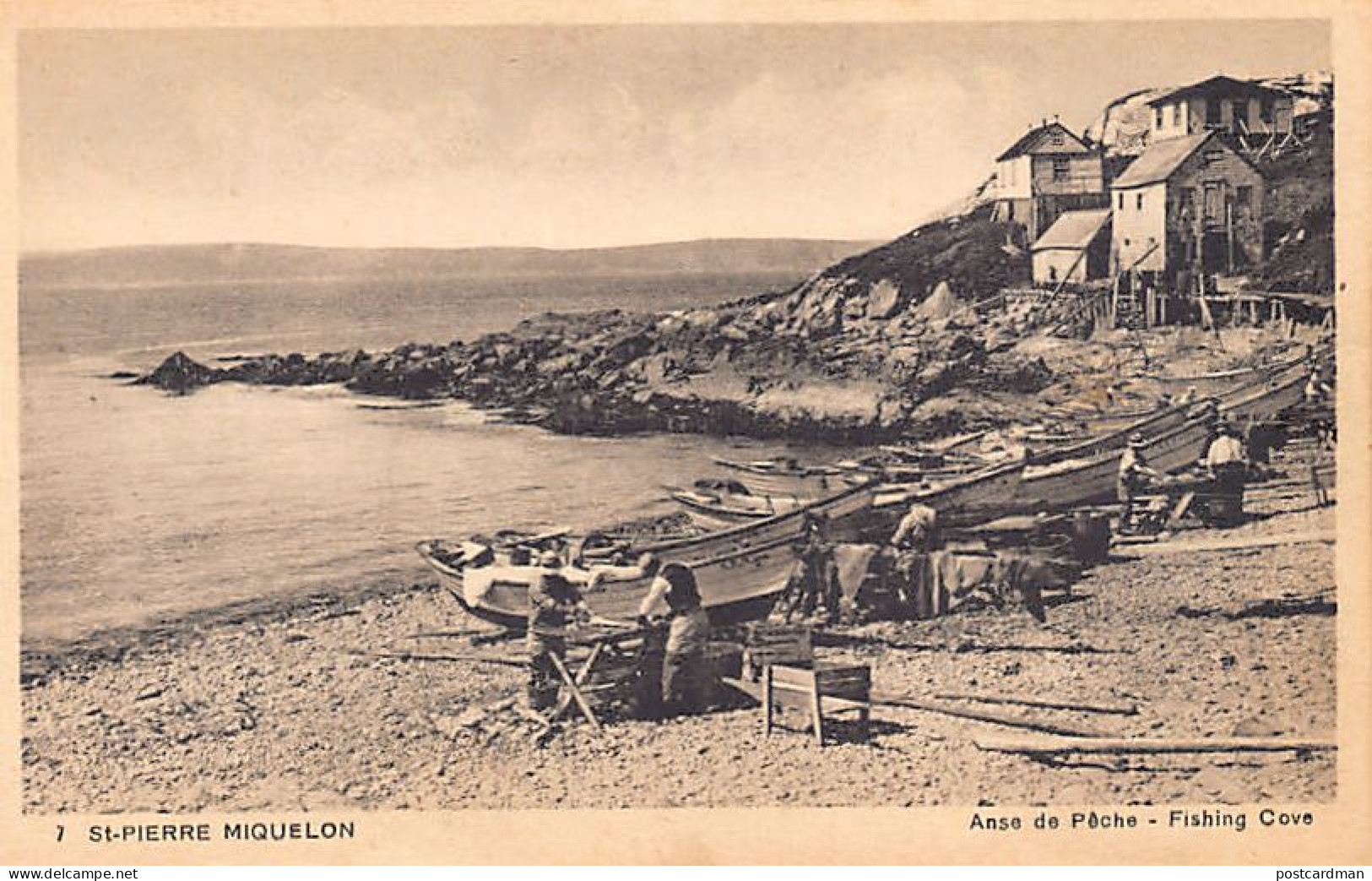 Saint-Pierre & Miquelon - Anse de pêche - Ed. Léon Briand 7