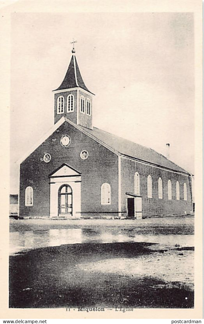 Saint Pierre & Miquelon - L'église de Miquelon - Ed. L. Briand 11
