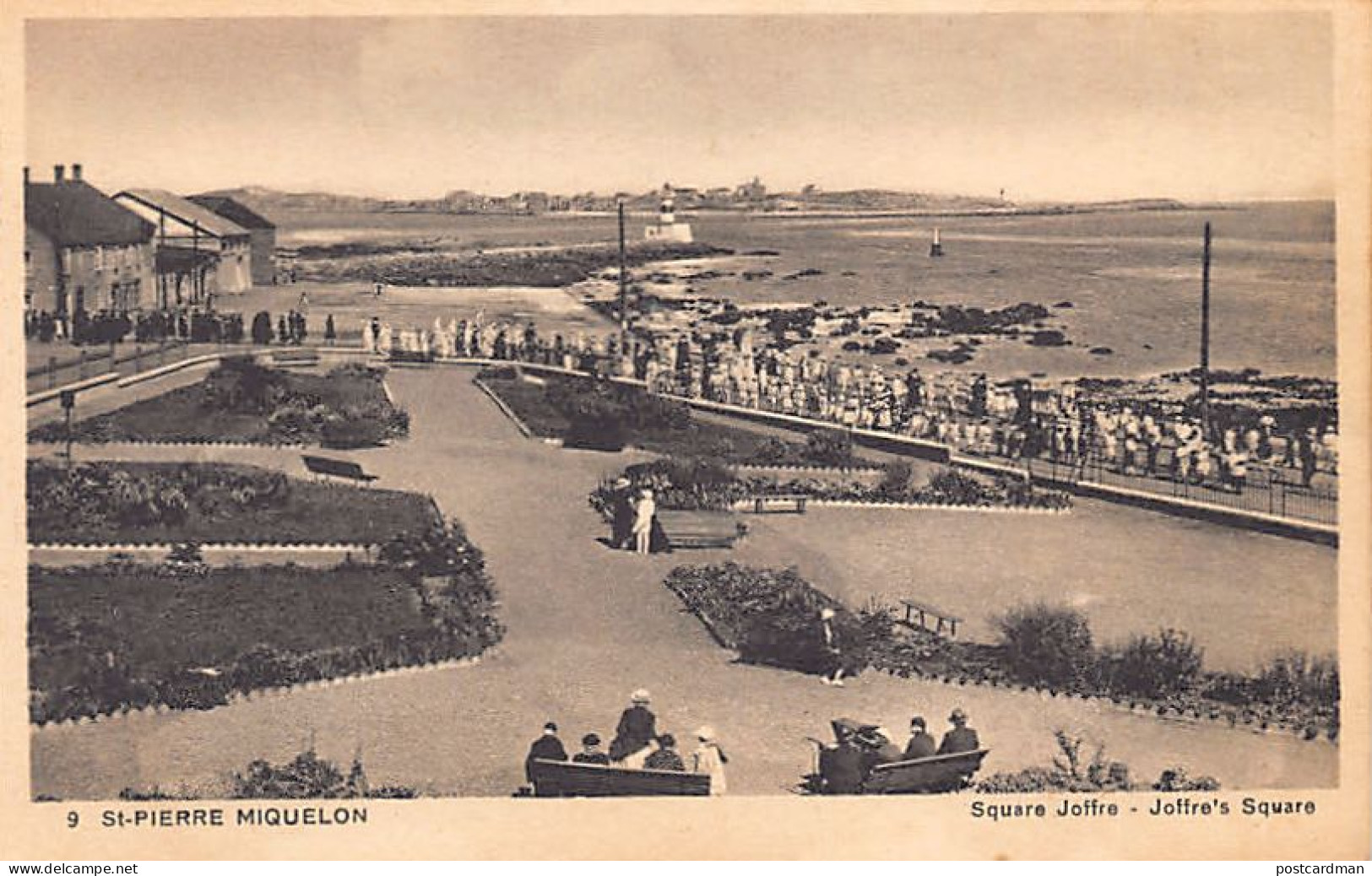 Saint-Pierre & Miquelon - Square Joffre - Ed. Léon Briand 9
