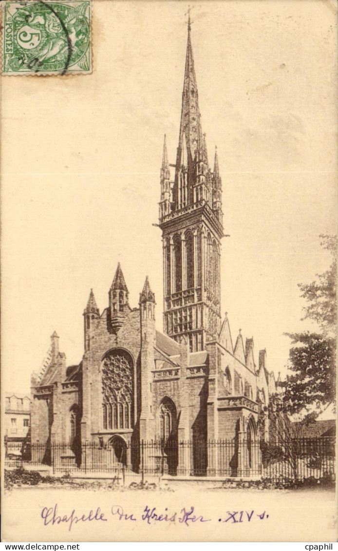 Saint Pol de Leon CPA Le Kreis Ker Facade